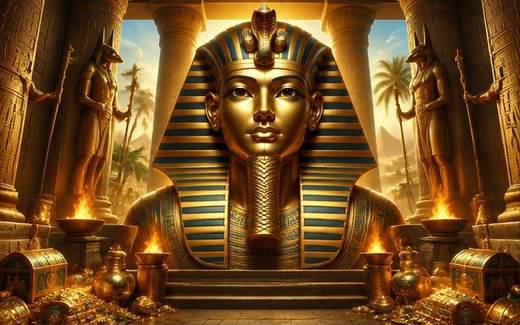 Golden Pharaoh — ilustrație de joc