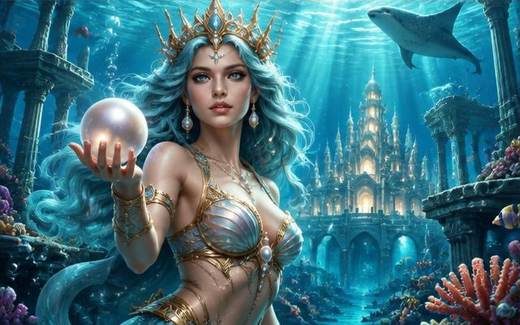 Pearl Kingdom — ilustrație de joc