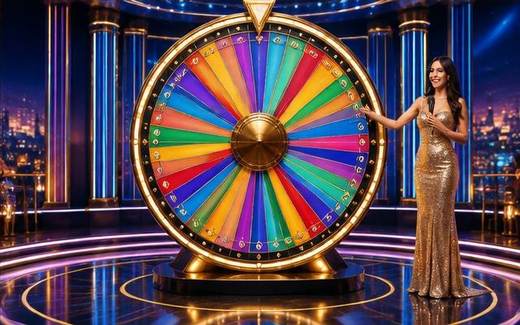 Golden Wheel Show — ilustrație de joc