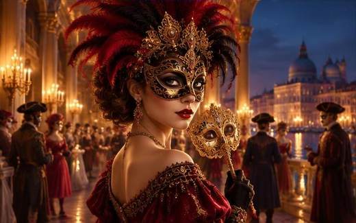 Venetian Night — ilustrație de joc